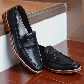 509 Penny Loafer Matt Black