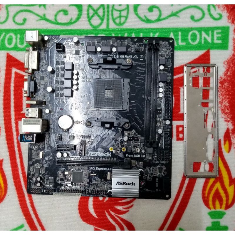 mainboard asrock ab350m-hdv socket am4 | Shopee Thailand