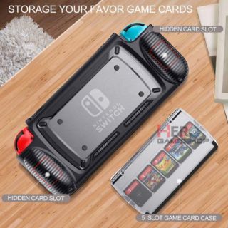 ภาพขนาดย่อของภาพหน้าปกสินค้าเคส Nintendo Switch Tpu + Pc Case สารพัดประโยชน์​ จากร้าน zetrider บน Shopee ภาพที่ 1