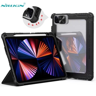 เคส Nillkin เเบบใหม่ปิดกล้อง เคส สำหรับiPad Pro11 2021/10.2 gen8 gen9/AIR4 10.9 Air5/gen10 2022 พร้อมช่องเสียบปากกา