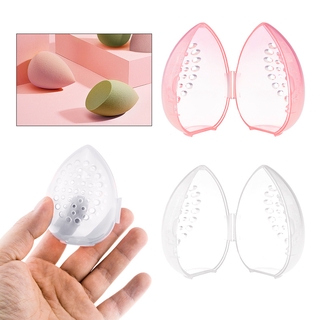 (พร้อมส่ง) กล่องเก็บพัฟฟองน้ำรูปไข่ สำหรับแต่งหน้า