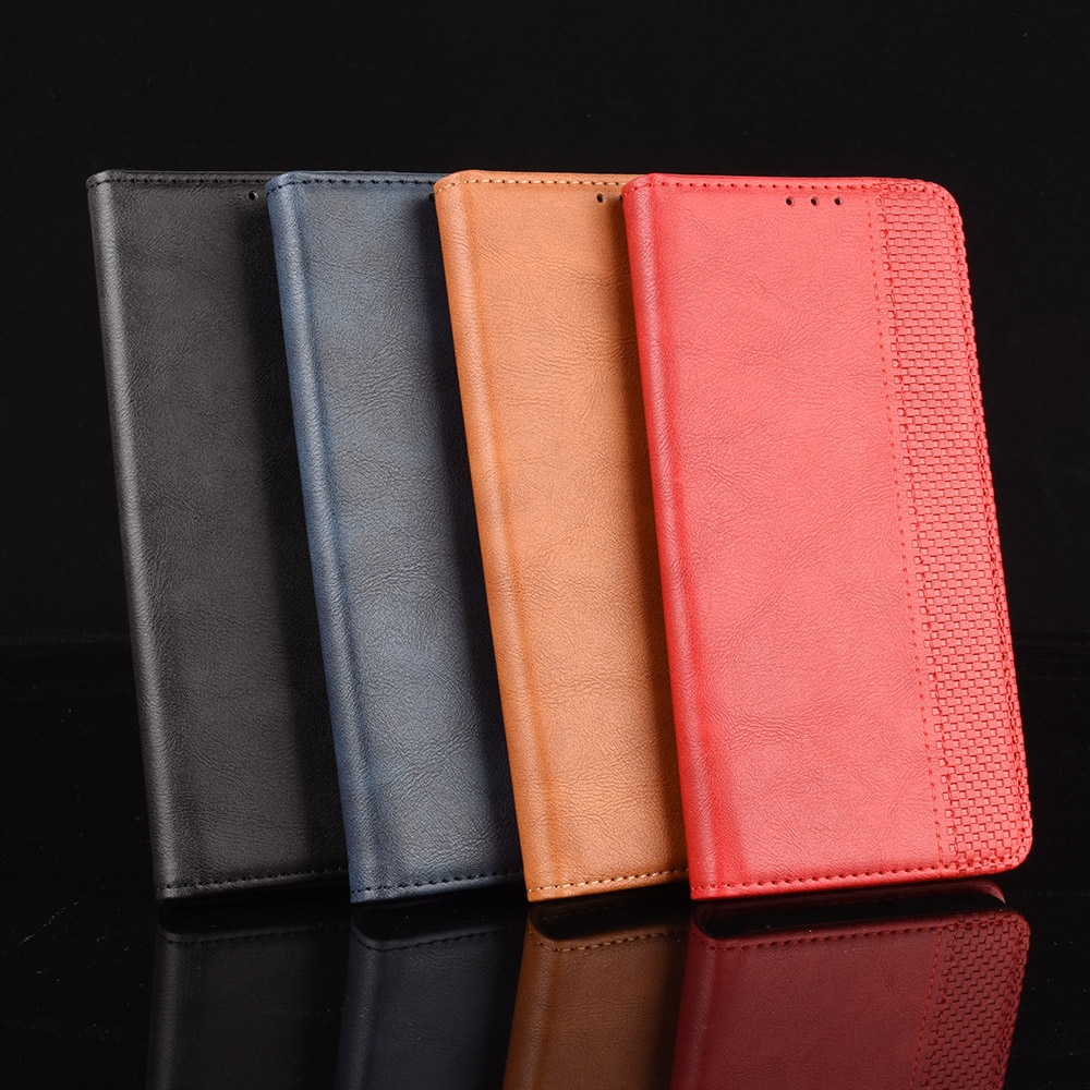 infinix-note-7-case-wallet-flip-style-vintage-leather-phone-back-bag-cover