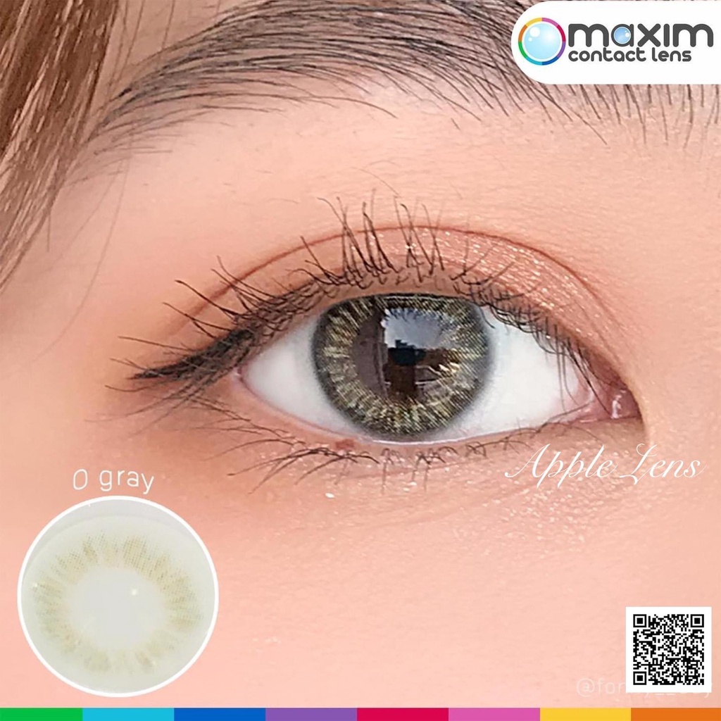 maxim-contact-lens-สี-o-gray-dia-14-2-เลนส์เล็ก-คอนแทคเลนส์สี-กล่องชมพู