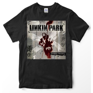 เสื้อยืดผ้าฝ้าย แขนสั้น พิมพ์ลายทฤษฎีไฮบริด Linkin Park 2 สําหรับผู้ชาย O65YT668700สามารถปรับแต่งได้