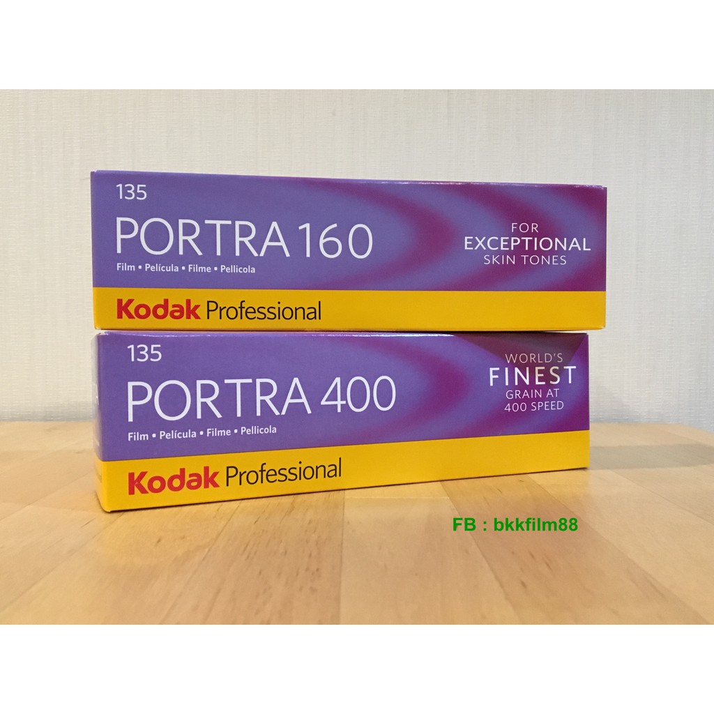 ราคาและรีวิวฟิล์มสี Kodak Portra 160 400 35mm 135-36 Professional Film ราคาต่อม้วน ฟิล์มถ่ายภาพ