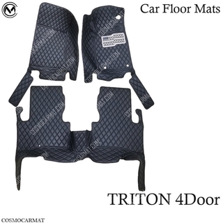 พรมปูพื้นรถยนต์ Mitsubishi TRITON 4ประตู ปี2015-2020