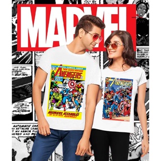 เสื้อยืดสีขาว เสื้อยืดสีพื้น A3| การ์ตูน MARVEL เสื้อกราฟิกระเหิด unisex ED] เสื้อแฟชั่นผญ2022 อื่นๆ