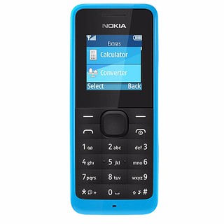 โทรศัพท์มือถือโนเกีย ปุ่มกด NOKIA 105  (สีฟ้า) 3G/4G  รุ่นใหม่ 2020