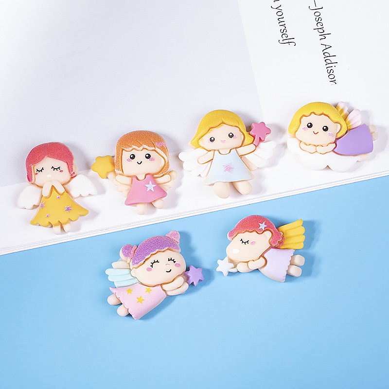 croc-jibz-angel-2-5d-diy-จี้รูปรองเท้า