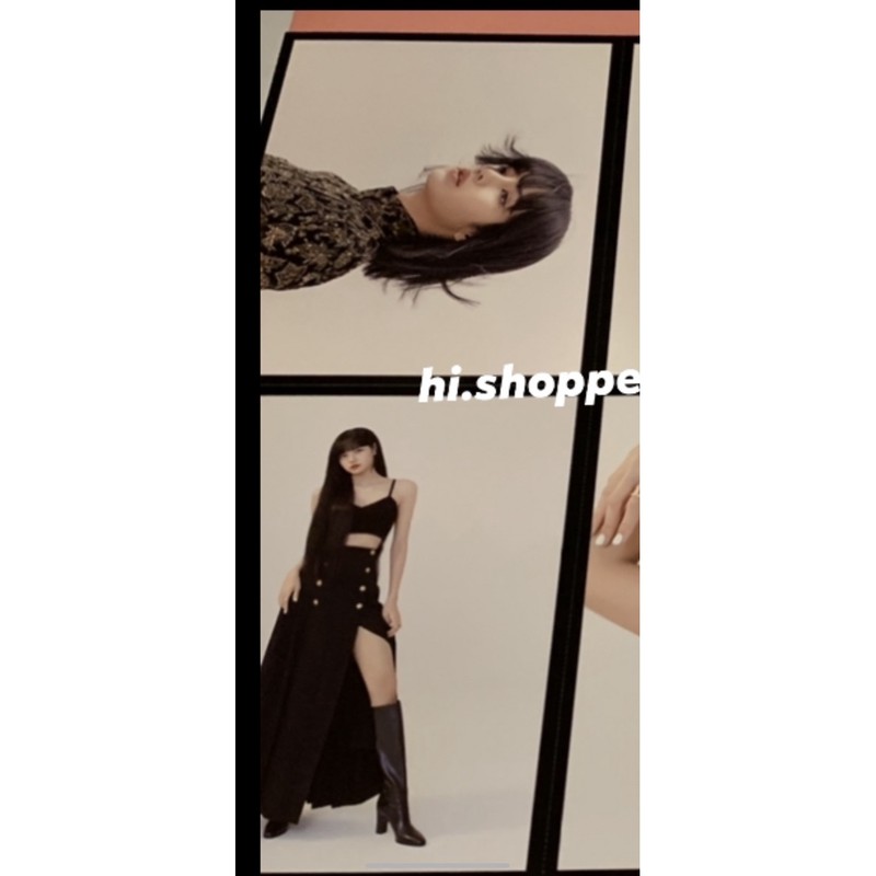 LISA BLACKPINK POSTCARD แผ่นใหญ่จาก VINYL LIMITED | Shopee Thailand