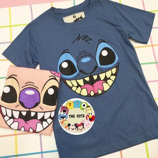 เสื้อยืดลายการ์ตูนสติทซ์ Stitch & Angle Ver.1