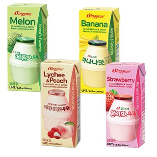 สินค้า Binggrae Milk บิงกือเร นม 200g.