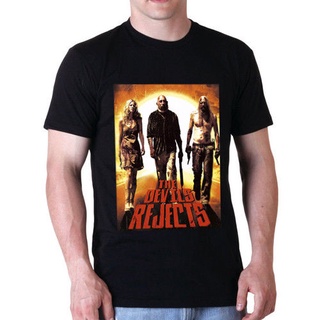 คอลูกเรือเสื้อยืดคอกลมเสื้อยืด พิมพ์ลาย Otis The Devils Rejects สําหรับผู้ชายผ้าฝ้ายแท้