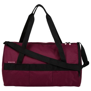 กระเป่ากีฬา กระเป๋าทรงกระบอก กระเป๋าเดินทาง กระเป๋าฟิตเนส ขนาด 20 ลิตร (สีม่วงแดง) Fitness Bag 20L - Burgundy