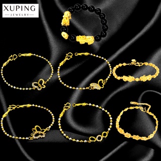 ภาพหน้าปกสินค้าดึงดูดความร่ำรวยXUPING ทองเคลือบแก้ว เครื่องประดับ bracelet ทองสร้อยข้อมือ สร้อยข้อมือผู้หญิงทอง ชุบเศษทองเยาวราช ซึ่งคุณอาจชอบราคาและรีวิวของสินค้านี้