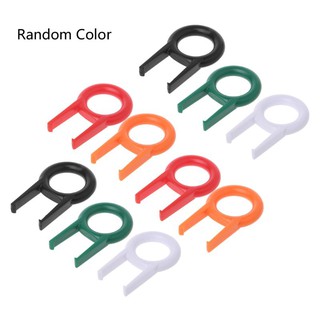 10Pcs Mechanical Keyboard Keycap Puller Remover for Keyboards Key Cap Fixing Tool Random Color