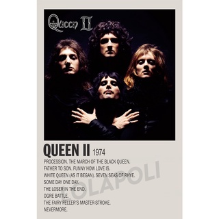 ภาพหน้าปกสินค้าโปสเตอร์ ลายปกอัลบั้ม Queen II ศิลปิน Queen ที่เกี่ยวข้อง