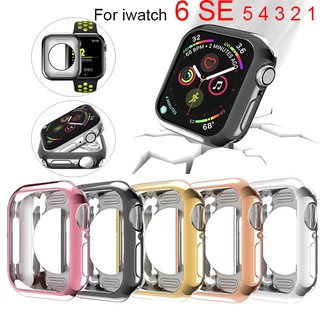 ภาพหน้าปกสินค้า🔥ของเข้าแล้วครับ🔥เคสกันรอยคลุมหน้าจอและรอบเครื่อง Apple watch Series 6 SE 5 4 3 2 1 40มม. 40มม. 40มม. 40มม. เคส Apple Watch case ซึ่งคุณอาจชอบราคาและรีวิวของสินค้านี้