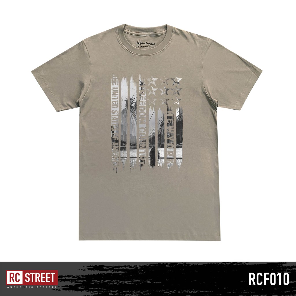 red-channel-เสื้อยืด-rc-freedom-rcf-100-cotton