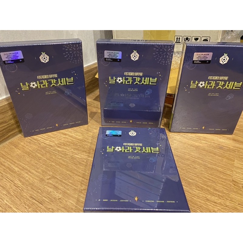 พร้อมส่ง] ของใหม่ ไม่แกะซีล GOT7 ♥ I GOT7 5TH FAN MEETING DVD