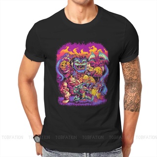 เสื้อขาว - ผีและก็อบลินที่ไม่ซ้ํากันย้อนยุคTshirtเกมอาเขตของขวัญสร้างสรรค์TshirtGildan