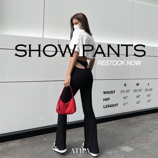 สินค้า Atipashop - show pants กางเกงขายาว ดีเทลด้านหลังสุดเซกซี่