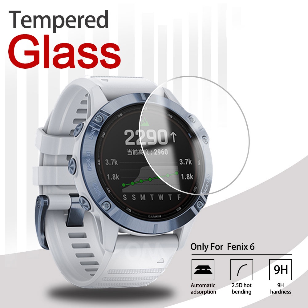 ฟิล์มกระจกนิรภัยกันรอยหน้าจอ-hd-9h-สําหรับ-garmin-fenix-7-7s-7x-6s-6x-pro-5-5s
