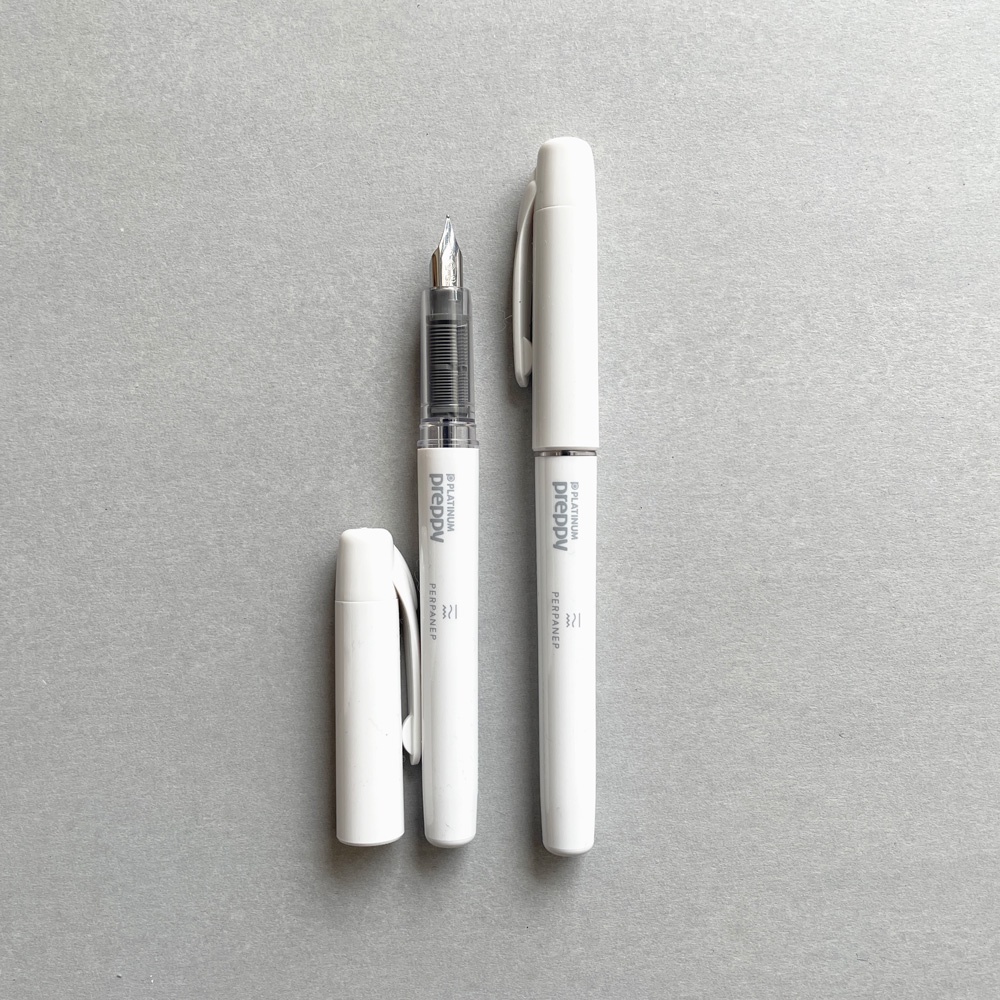 lt-ส่งตรงจากประเทศญี่ปุ่น-gt-platinum-preppy-white-perpanep-0-3mm-limited-version-collaboration-with-kokuyo-per-pr03w-white-fountain-pen-f-ปากกาหมึกซึม