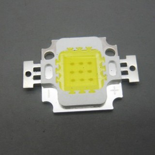 หลอดไฟ DIY LED 10W White LED High Power 900LM 9-12V LED SMD Lamp Bulb 24x40 mil แสงสีขาว (6000-6500K)