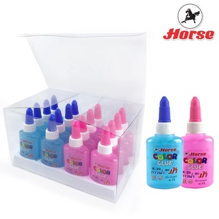 ภาพหน้าปกสินค้าHorse ตราม้า กาวน้ำ 45 ซี.ซี. H-20 บรรจุ 16ขวด/กล่อง จำนวน 1 กล่อง ที่เกี่ยวข้อง