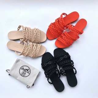 H e r m e s sandal pvc hi-end 1:1 พร้อมส่งทั้ง3สี มีไซส์36-40