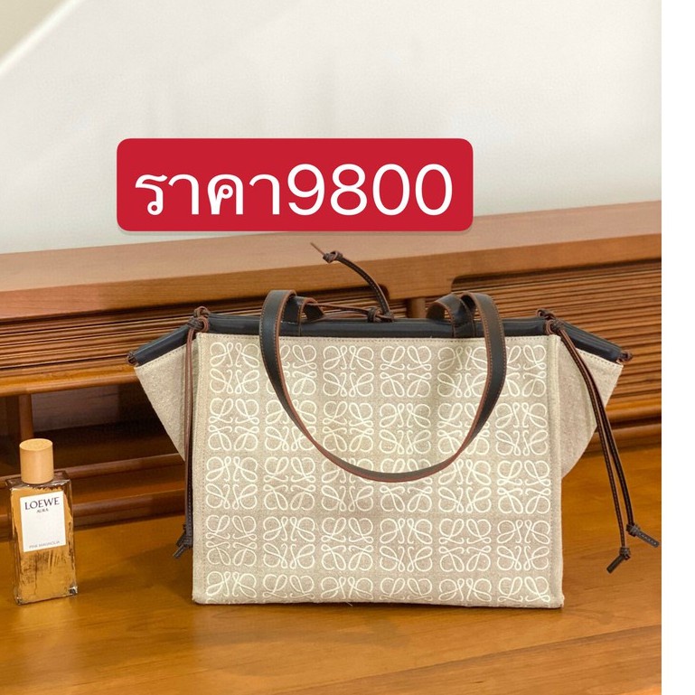 พรี-loewe-anagram-cushion-tote-กระเป๋าถือ-35cm-66025กระเป๋าสะพาย-กระเป๋าแฟชั่น