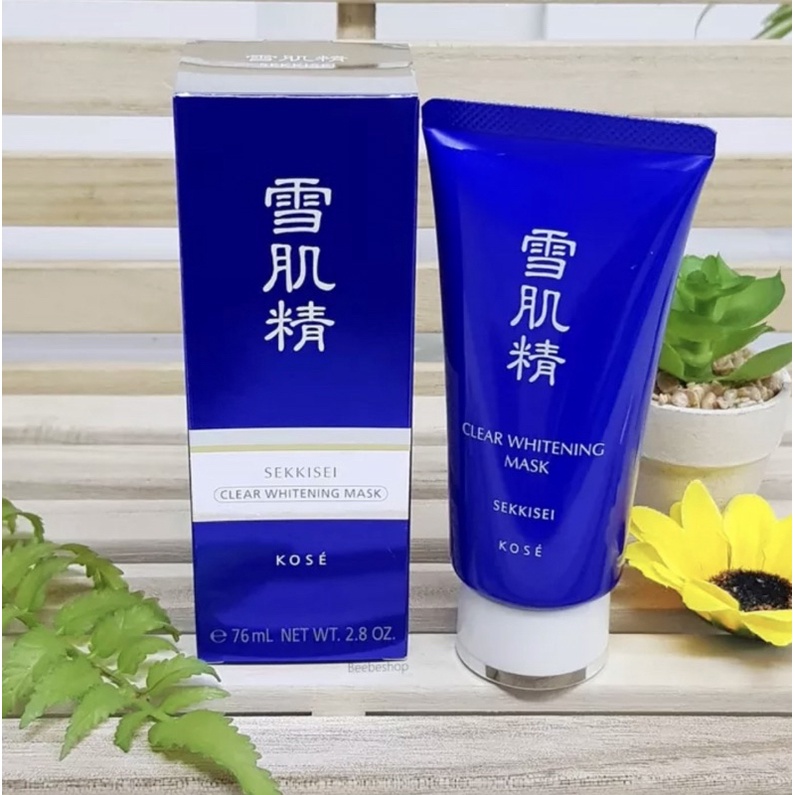 kose-sekkisei-clear-whitening-mask-76-ml-ของแท้