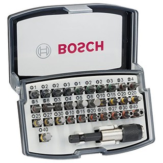 ภาพหน้าปกสินค้าฺBOSCH ชุดไขควงสำหรับสว่านไร้สาย 32ตัวชุด 2607017359 ที่เกี่ยวข้อง