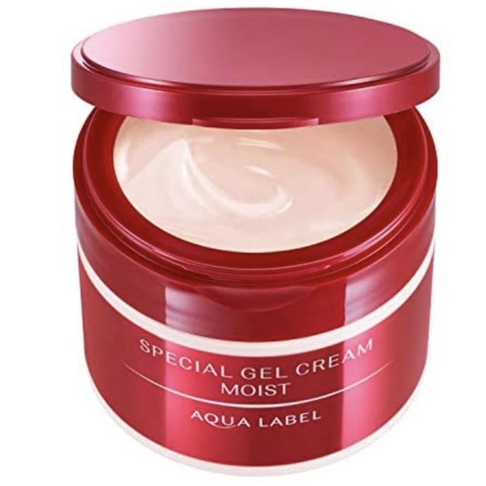 Product unboxing at our Asian Trend Beauty store: Shiseido Aqualabel All in One Special Gel Cream A (Oil In) 90g
