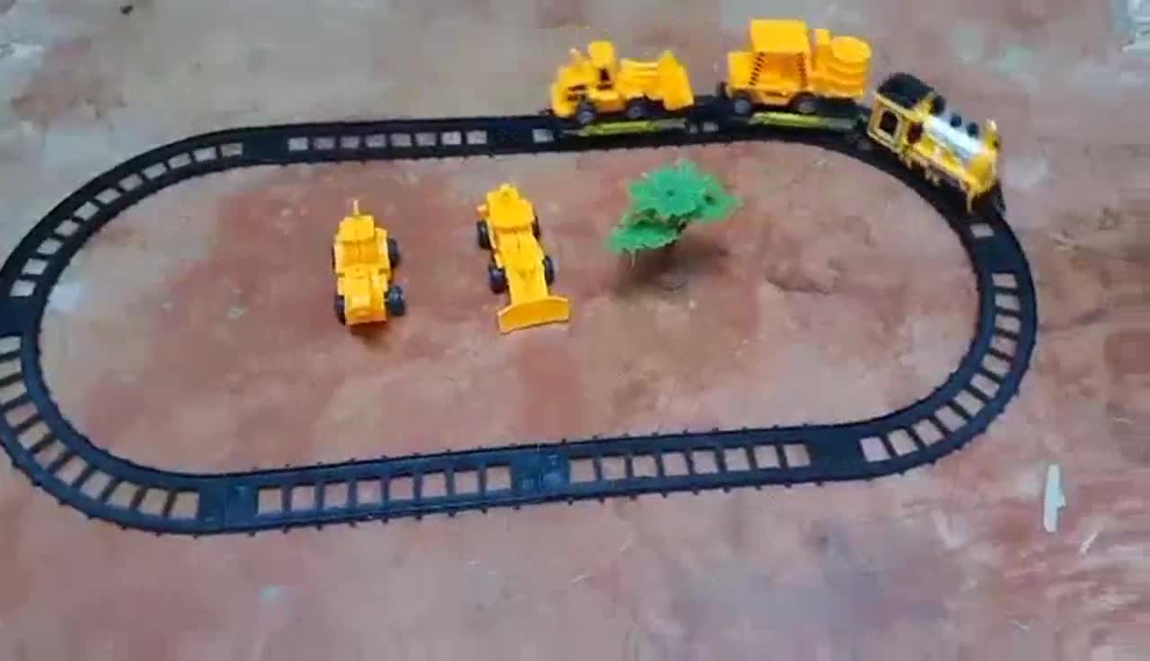 ชุดรถไฟวิ่งราง-ชุดรถไฟไดโนเสาร์-ชุดรถไฟโบราณ-ชุดรถไฟก่อสร้าง-ชุดของเล่นรางรถไฟ