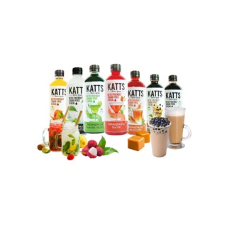 โปรโมชั่น : โปร 5 ฟรี 1กดสั่ง 6 Katts ไซรัปหญ้าหวาน ไซรัปคีโต Stevia keto syrup 500ml. หวานไม่มีน้ำตาล