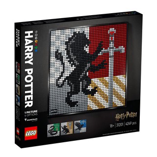 31201 : LEGO Art  Harry Potter Hogwarts Crests (กล่องไม่สวย)