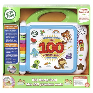 ʕ￫ᴥ￩ʔ หนังสือ Leapfrog 100 Word Book คำศัพท์ ภาษาอังกฤษ 100 คำ สำหรับเด็ก หนังสือพูดได้