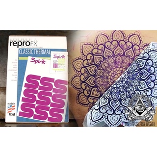 Spirit Behind Every Great Tattoo  100 Pcs.(กระดาษลอกลาย สปิริตแบบใช้เครื่อง)