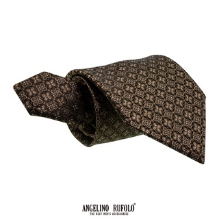 ภาพหน้าปกสินค้าANGELINO RUFOLO Necktie(NTN-กฟ.รวม) เนคไทผ้าไหมทออิตาลี่คุณภาพเยี่ยม ดีไซน์ Graphic สีม่วง/ดำ/เทา/กรม/ฟ้า/น้ำตาล/แดง ที่เกี่ยวข้อง