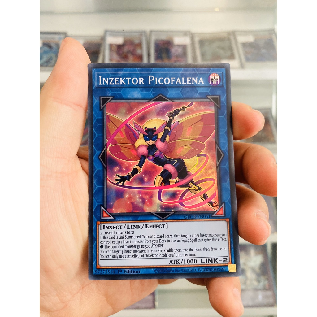 การ์ด Yugioh! รหัส GRCR-EN051 - Inzektor Picofena - Super Rare - รุ่น ...