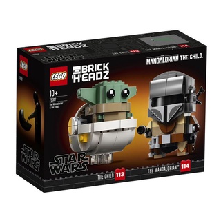 LEGO 75317 Star Wars BrickHeadz The Mandalorian & The Child - ของแท้ กล่องสวย พร้อมส่ง