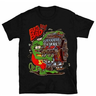 tshirtเสื้อยืดคอกลมฤดูร้อนเสื้อยืด พิมพ์ลาย Ed Daddy Roth Rat Fink Hot Rod สําหรับผู้ชาย และผู้หญิง ไซซ์ S - 3XlSto4XL