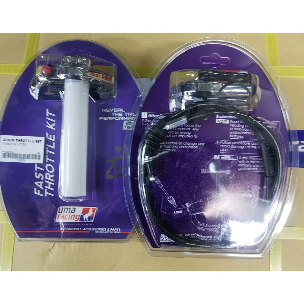 Uma RACING LC135 Quick Throttle Fast Throttle Kit พร้อมสาย | Shopee ...