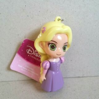 พวงกุญแจ ยาง ลาย เจ้าหญิง Princess (ราพันเซล Rapunzel) แขนขาจับขยับได้คะ