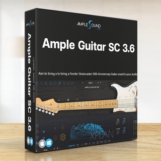 สินค้า Ample Sound Guitar SC 3.6 win/mac | Full Lifetime | โปรแกรม จำลองกีตาร์ Stratocaster