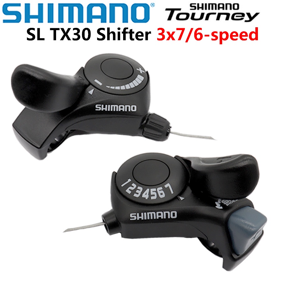 Shimano Tourney SL TX30 คันเกียร์จักรยาน 6s 7s 18s 21s ความเร็ว SL-TX30 ...