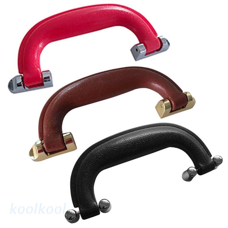 Retro Plastic Suitcase Handle Metal Base Box Frame Parts Bag Luggage ...