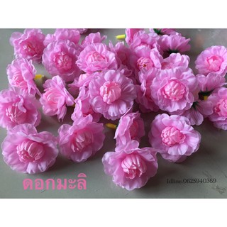 ดอกมะลิ ดอกมะลิวันแม่ (ดอกมะลิสีชมพูบาน ) 50/45ดอกมะลิตูม ดอกมะลิบาน